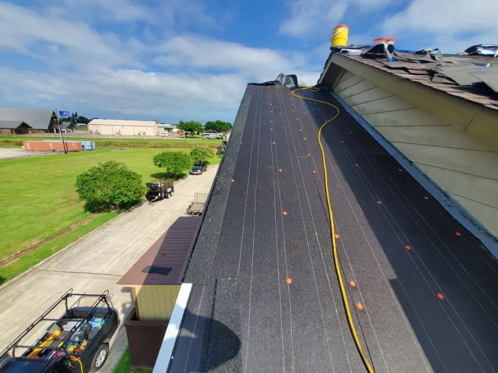 Slide of Funderburk roofing