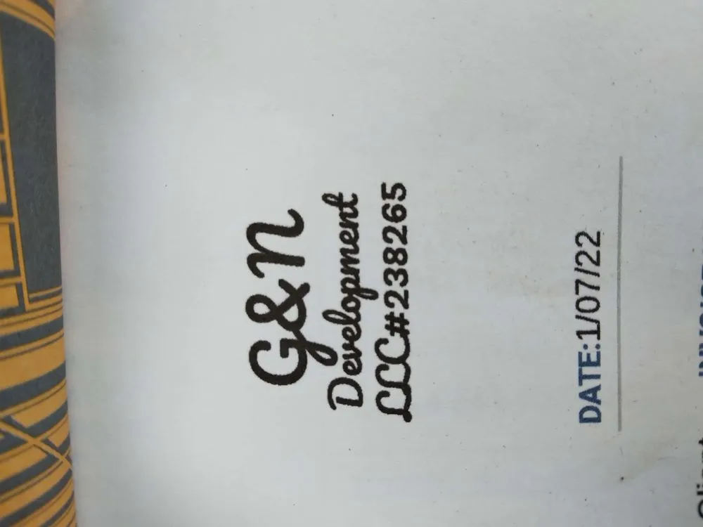 Slide of G & N Development