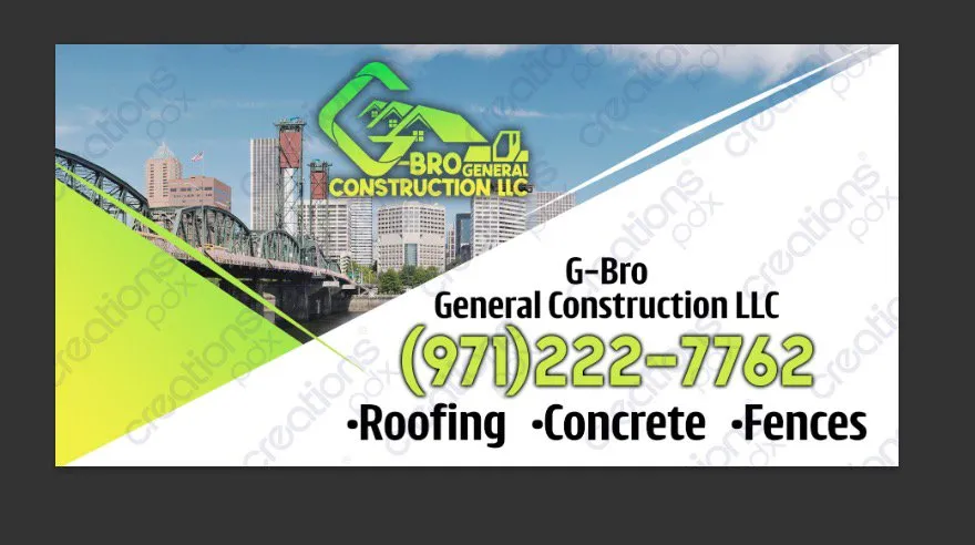 Slide of G Bro General Construction