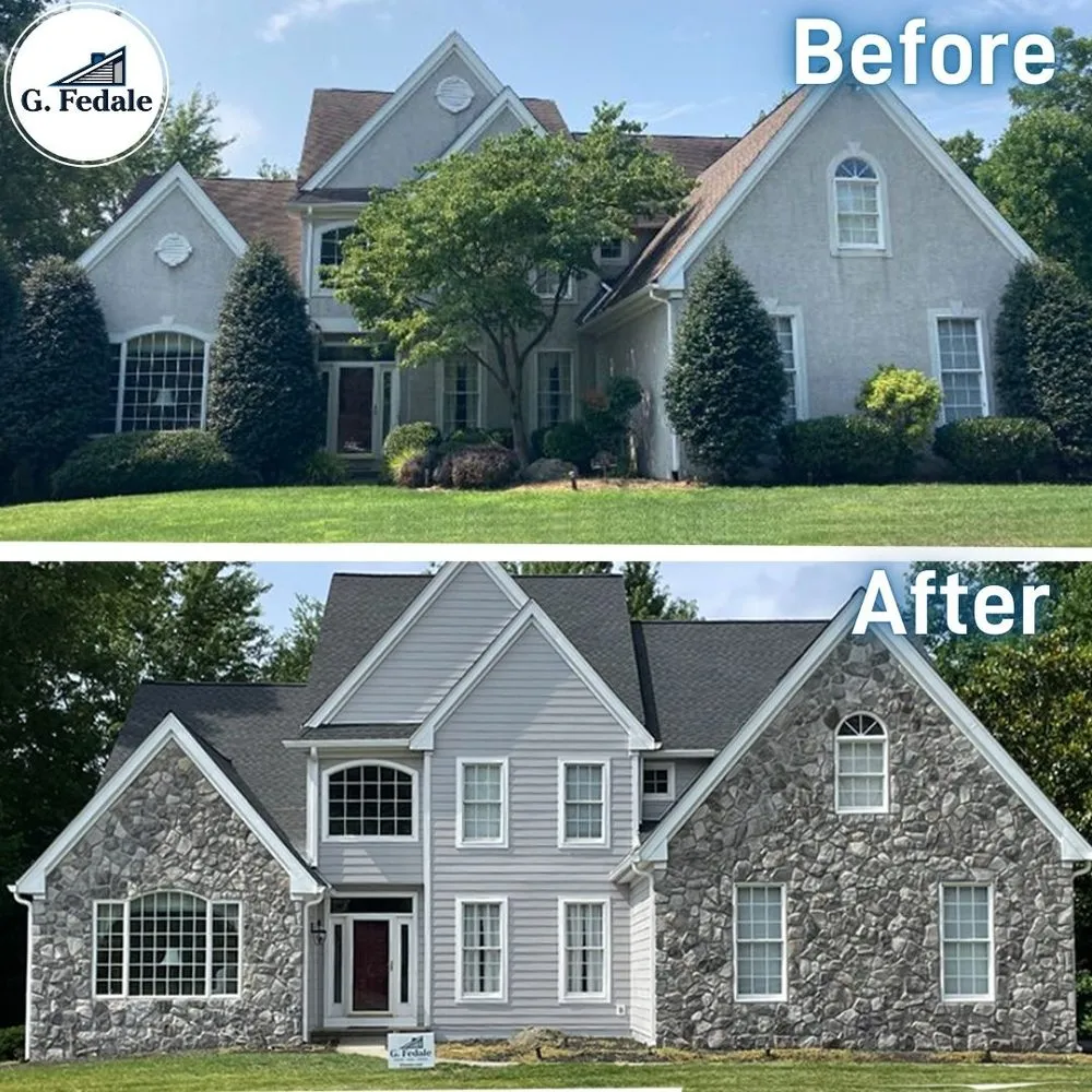 Slide of G Fedale Roofing and Siding