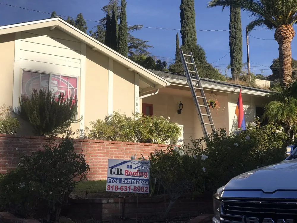 Slide of G R Roofing