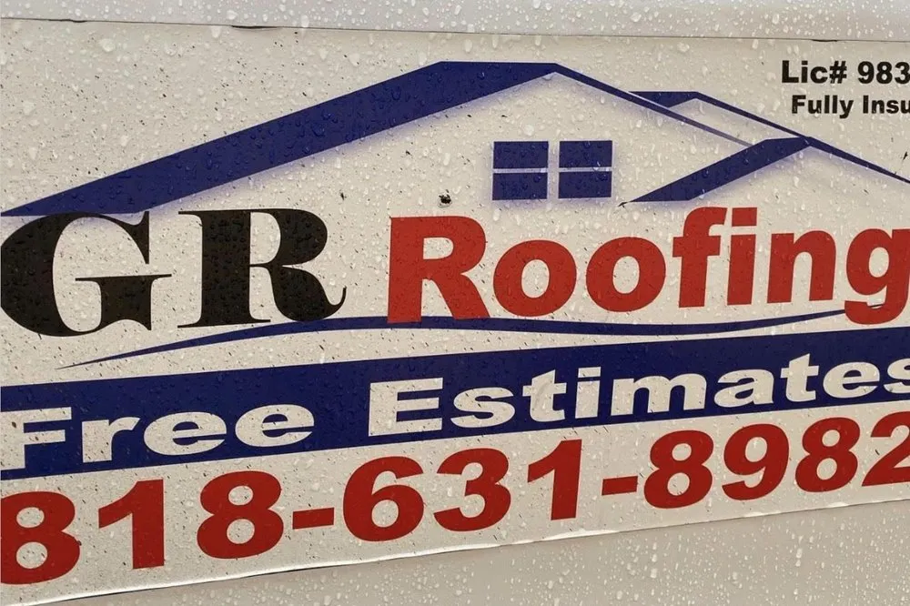 Slide of G R Roofing