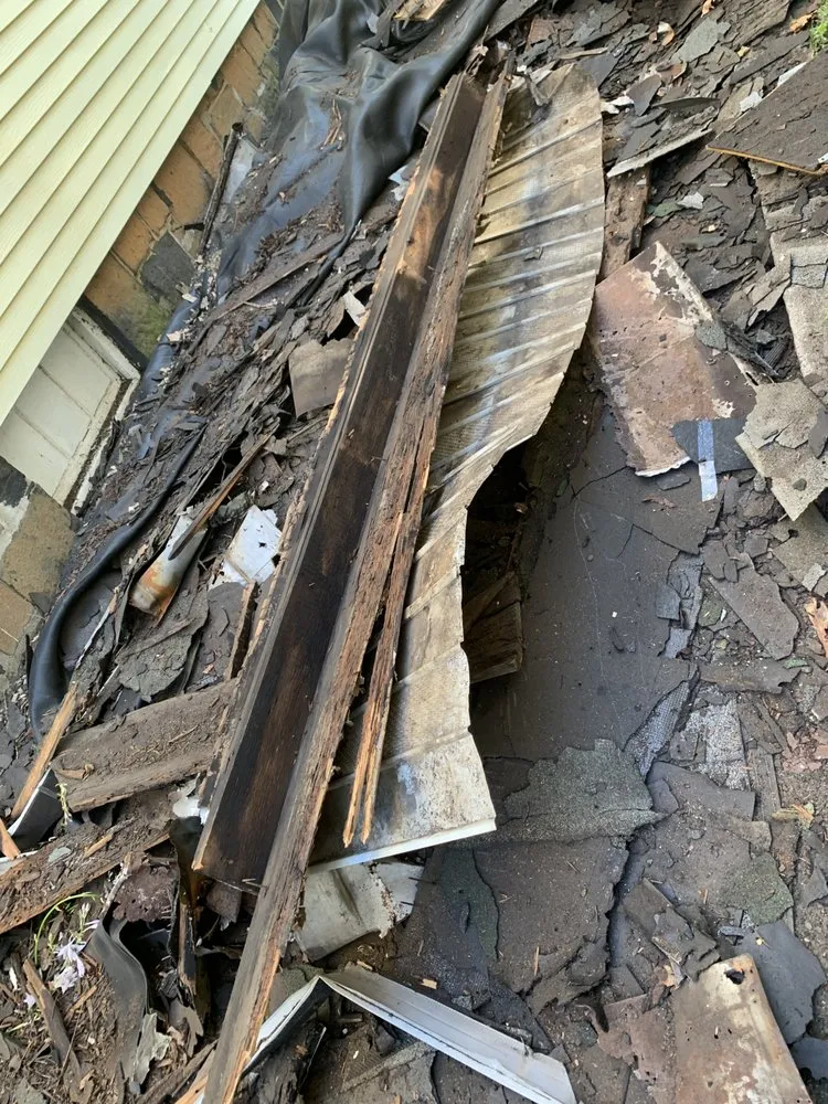 Slide of Ga Cazho construction