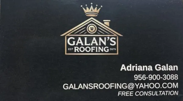 Galan’s Roofing Logo