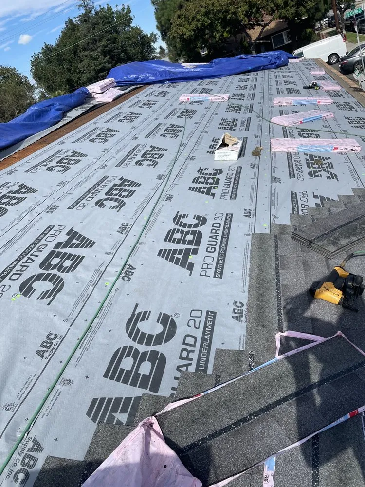 Slide of Galarzas Roofing