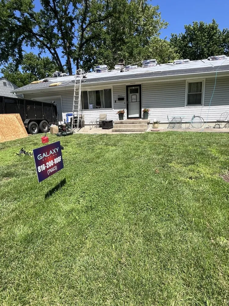 Reliable storm damage roof repair in Lee's Summit, MO by Galaxy Contracting Services