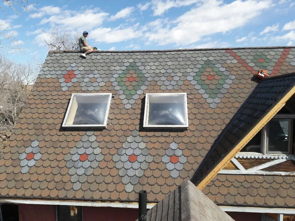 Slide of Galaxy Roofing