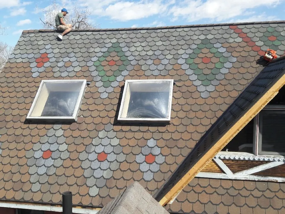 Slide of Galaxy Roofing