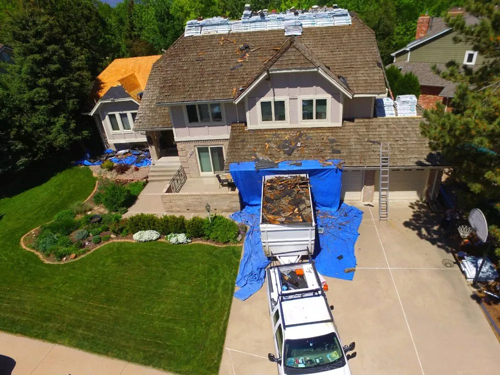 Slide of Galaxy Roofing