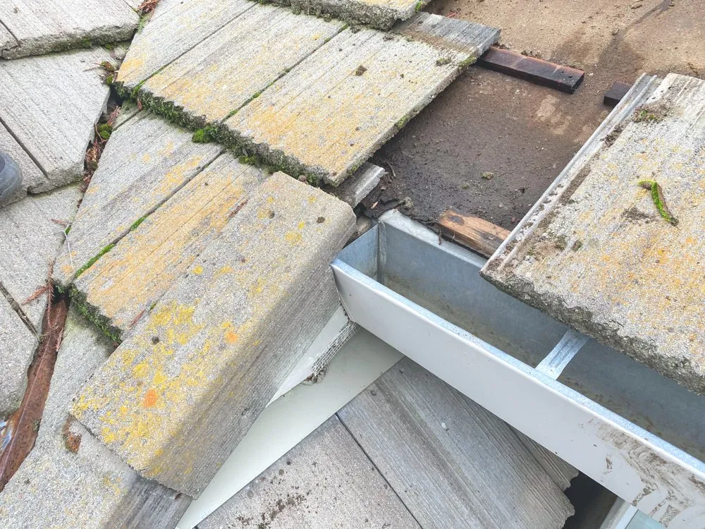 Slide of Galaxy Roofing