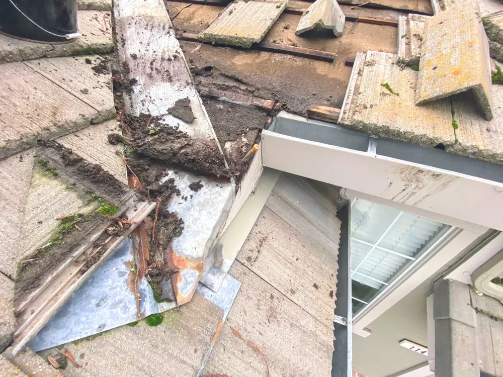 Slide of Galaxy Roofing