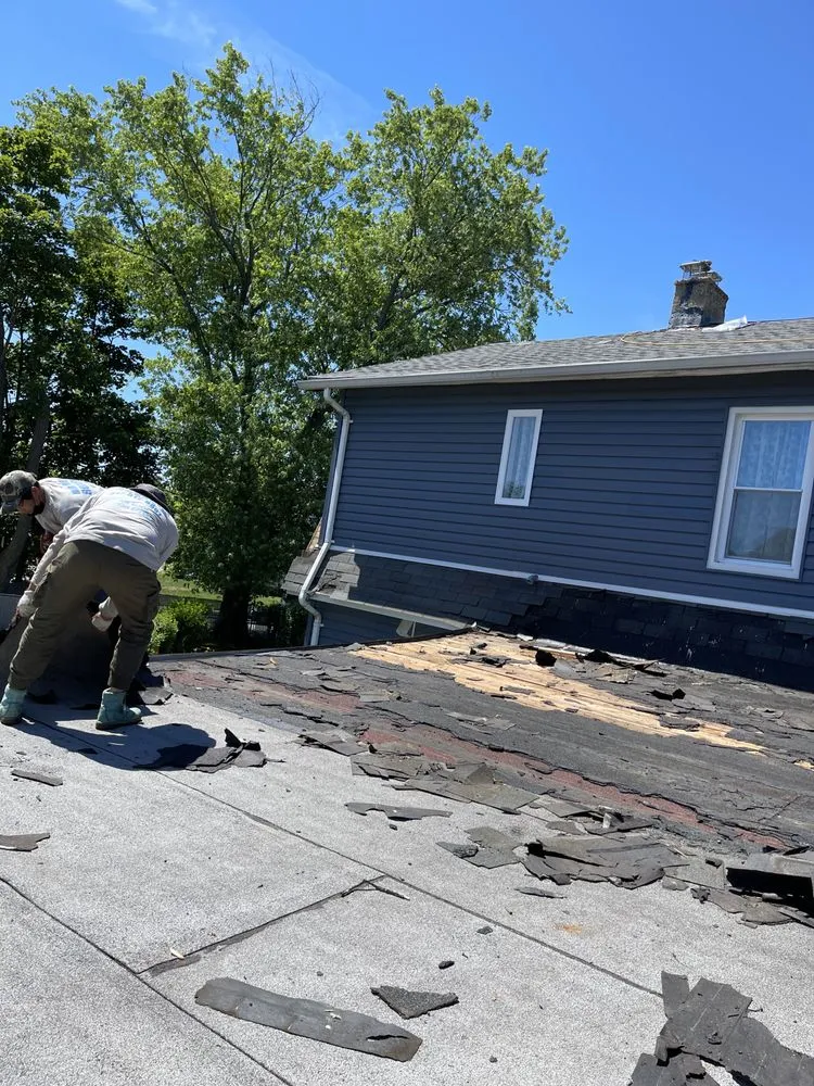 Slide of Galaxy Roofing