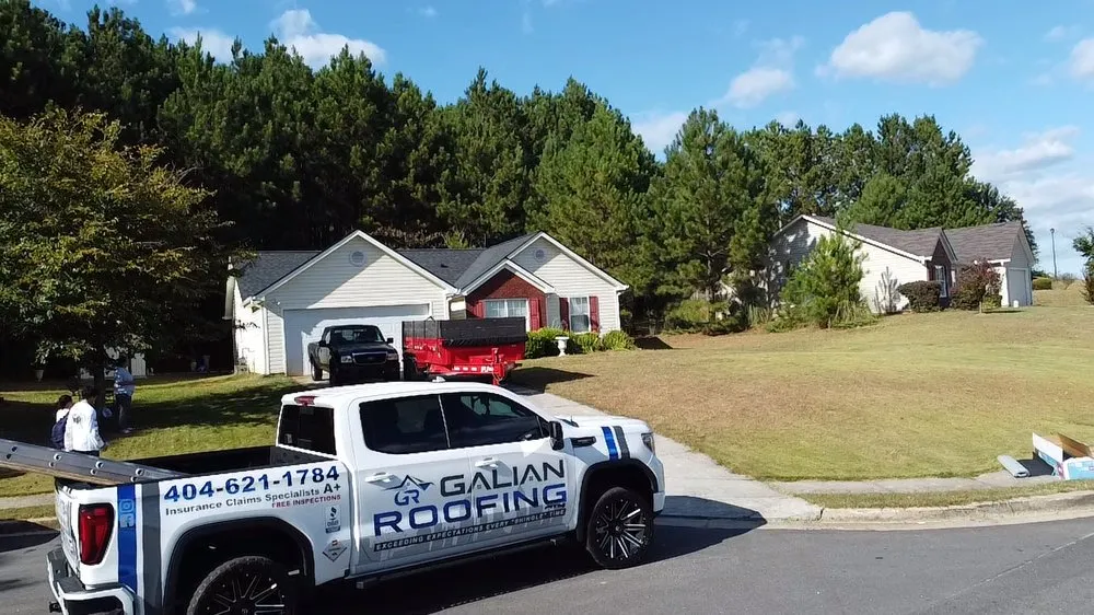 Slide of Galian Roofing