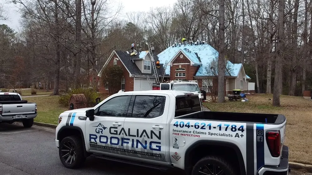 Slide of Galian Roofing