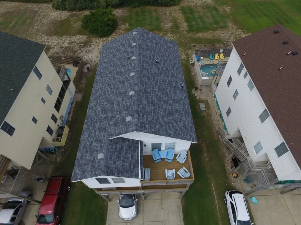 Reliable residential roofing service in Poplar Branch, NC by Gallop Roofing & Remodeling