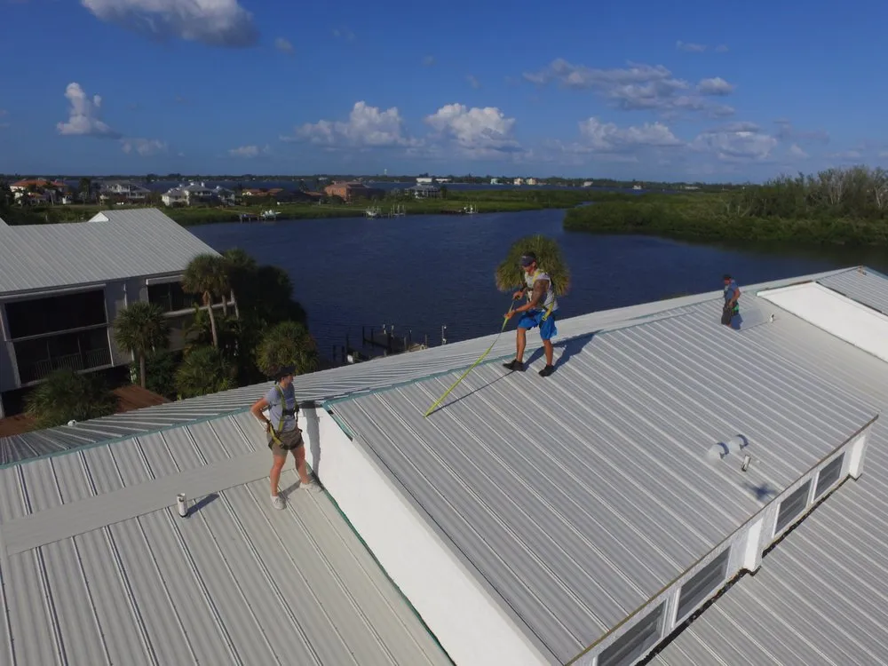 Slide of Galloway Roofing