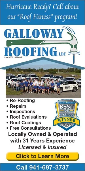Slide of Galloway Roofing
