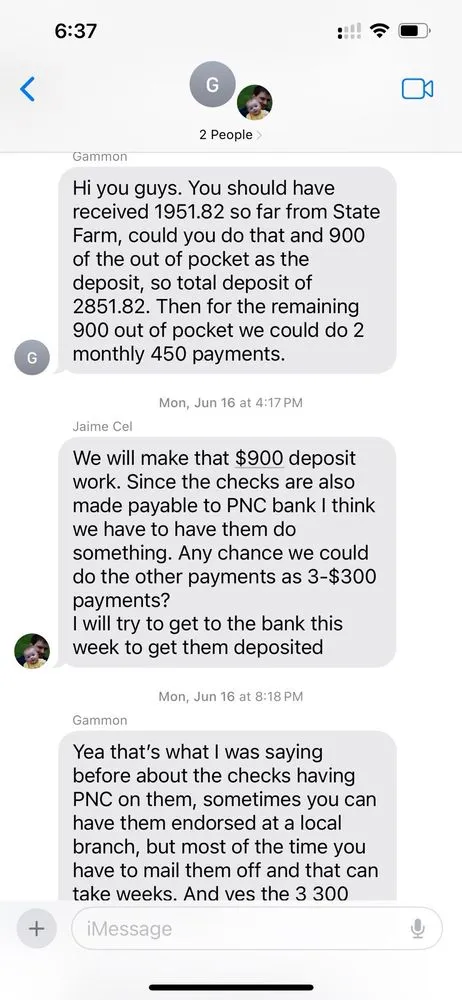 Slide of Gammon Exteriors