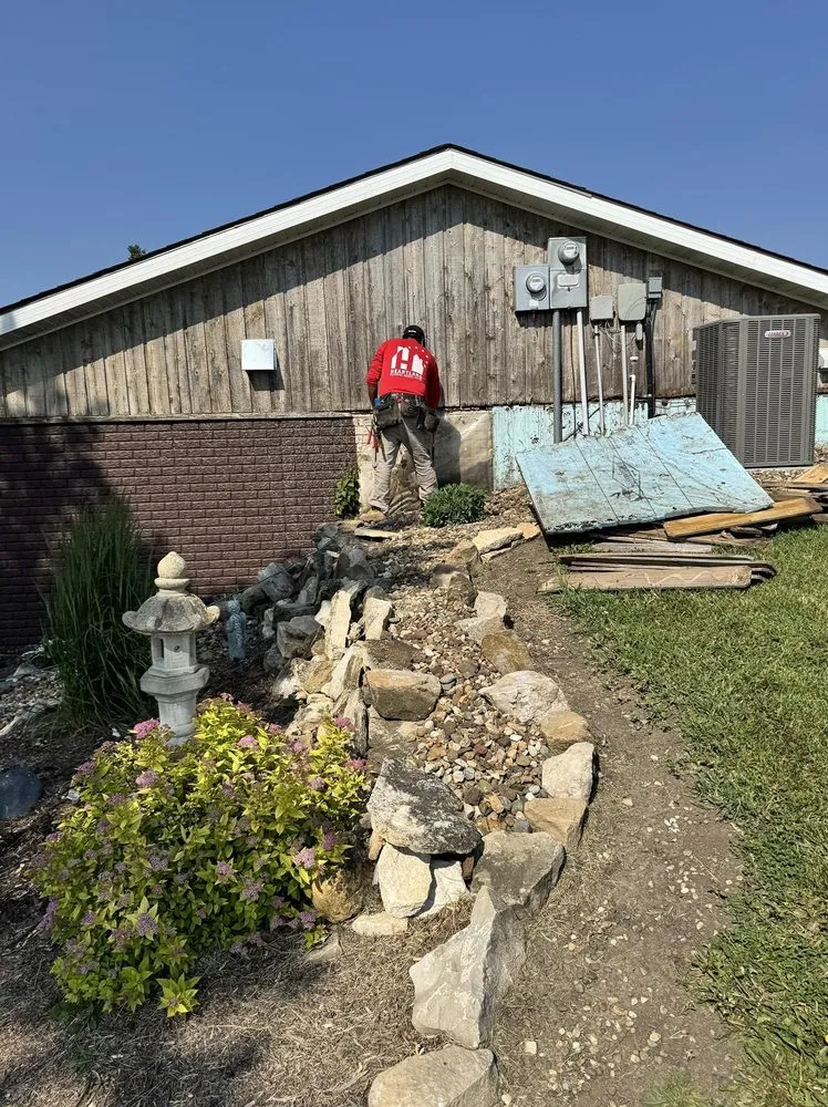 Licensed metal roofing installation in Gilman, IA by Gannaway Construction