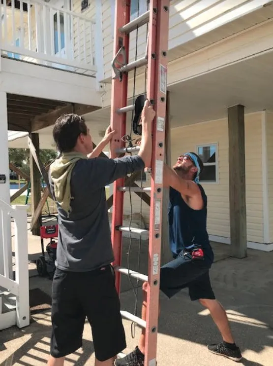 Slide of Gann’s Island Repair