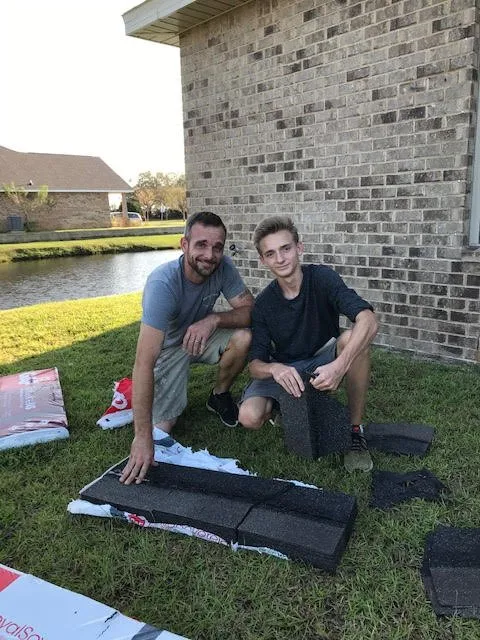 Slide of Gann’s Island Repair