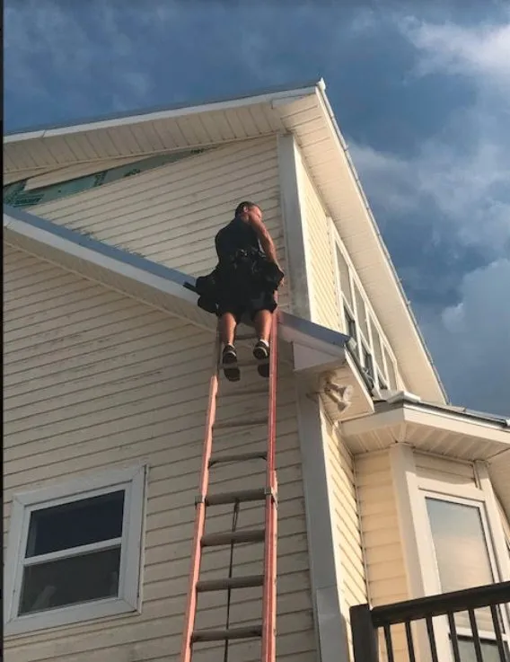 Slide of Gann’s Island Repair