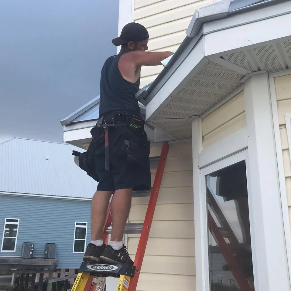 Slide of Gann’s Island Repair