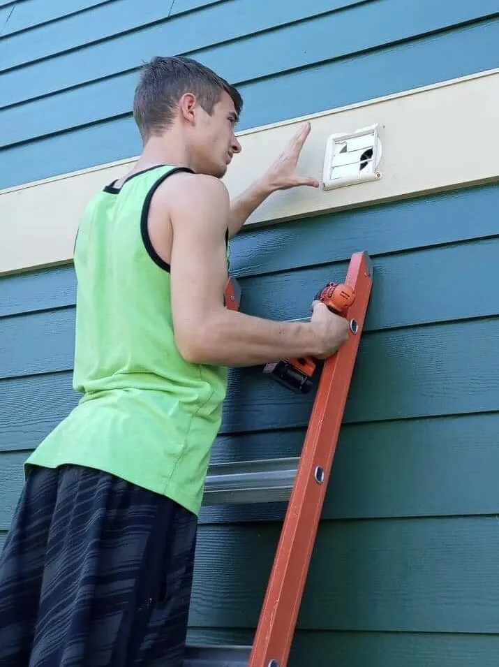 Slide of Gann’s Island Repair