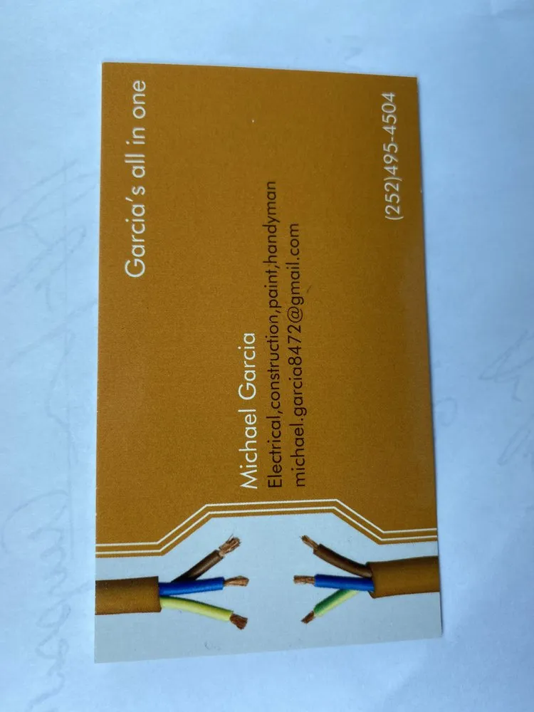 Slide of Garcia’s all in one stop