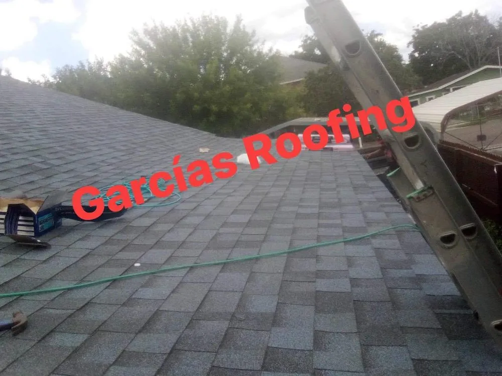 Slide of Garcia's Roofing