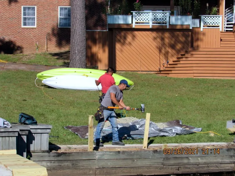 Slide of Garier Construction and Gutters