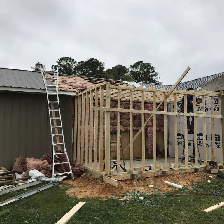 Slide of Garier Construction and Gutters