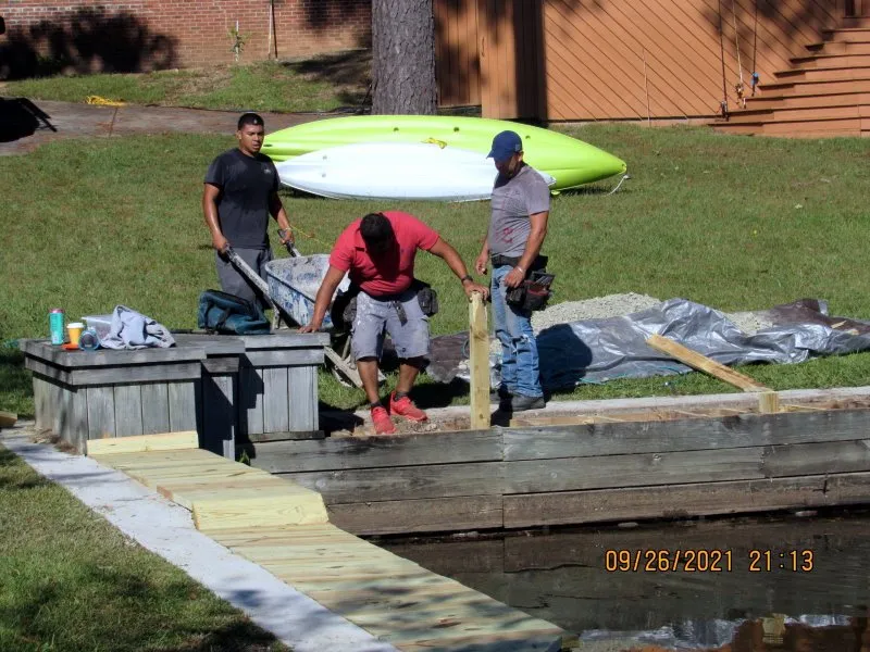 Slide of Garier Construction and Gutters