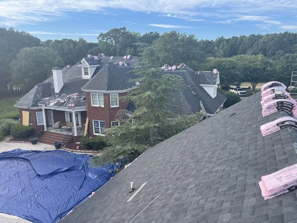 Slide of Garliss Roofing