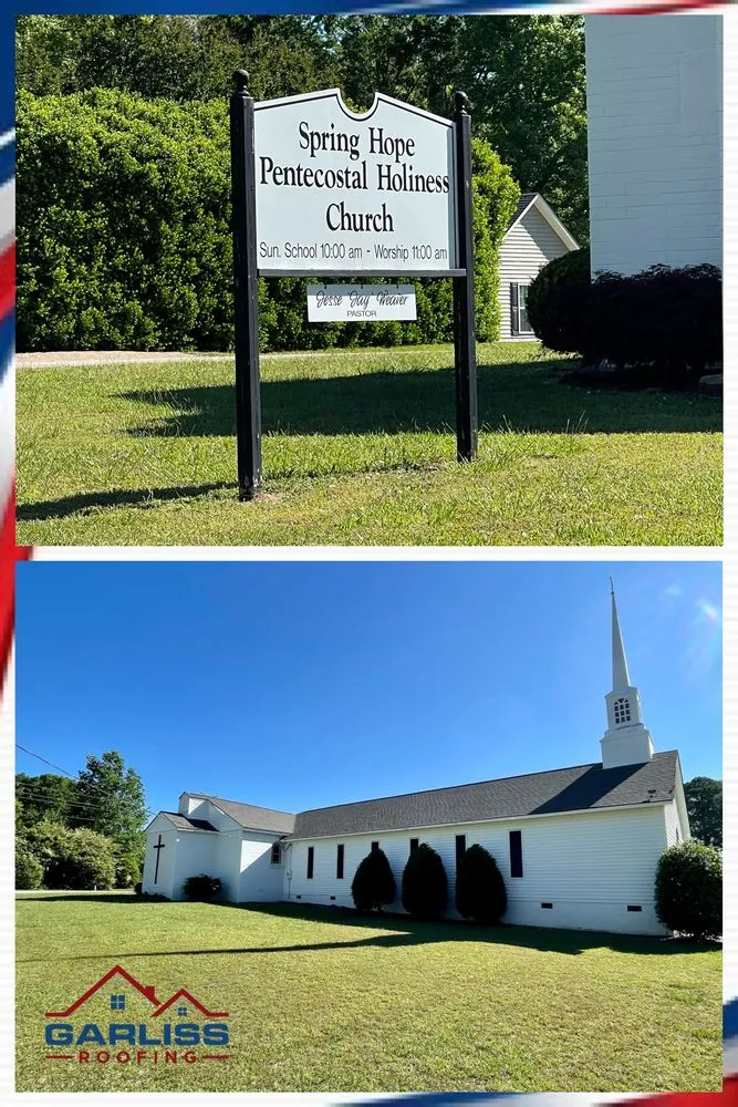 Slide of Garliss Roofing