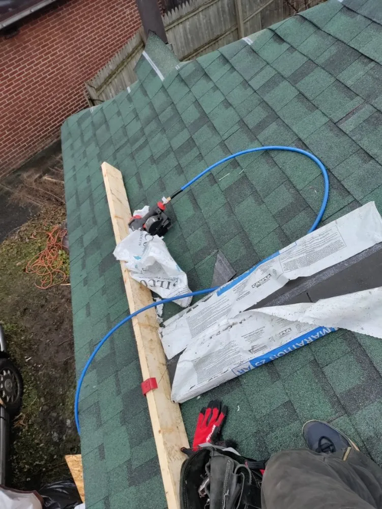 Slide of Garnos Roofing