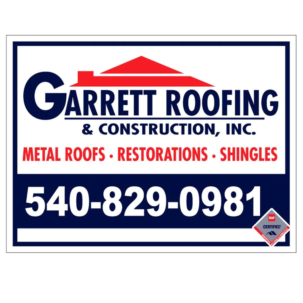 Reliable roof repair experts serving Boston, VA - Garrett Roofing and Construction
