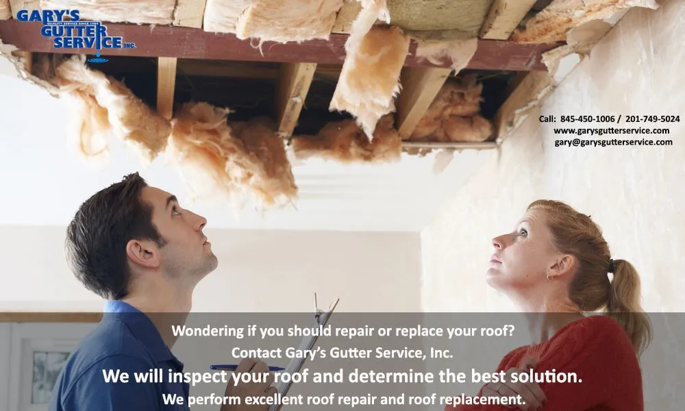 Slide of Gary's Gutter Service