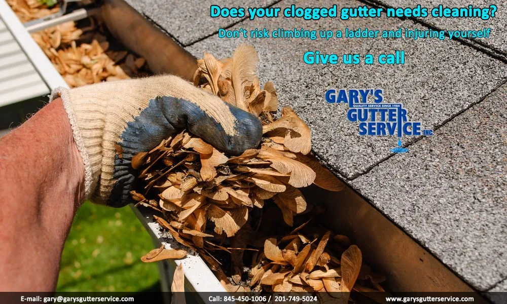 Slide of Gary's Gutter Service