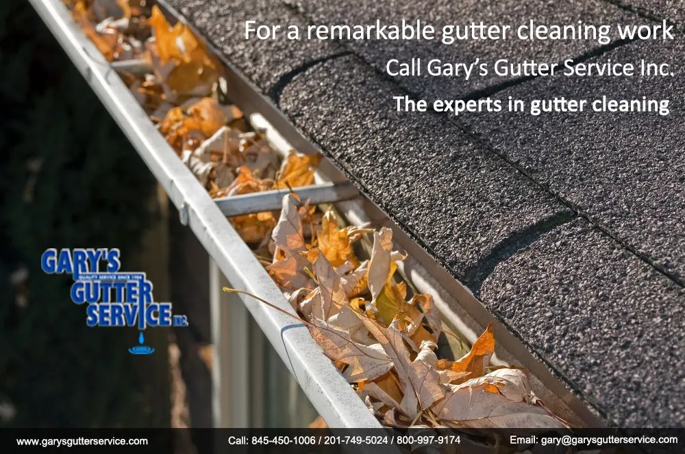 Slide of Gary's Gutter Service