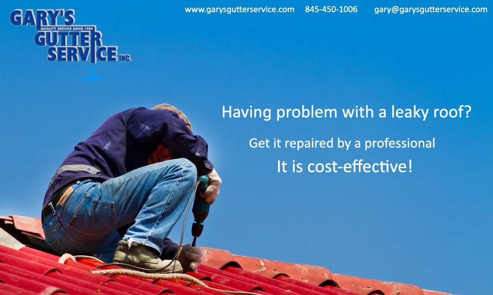 Slide of Gary's Gutter Service