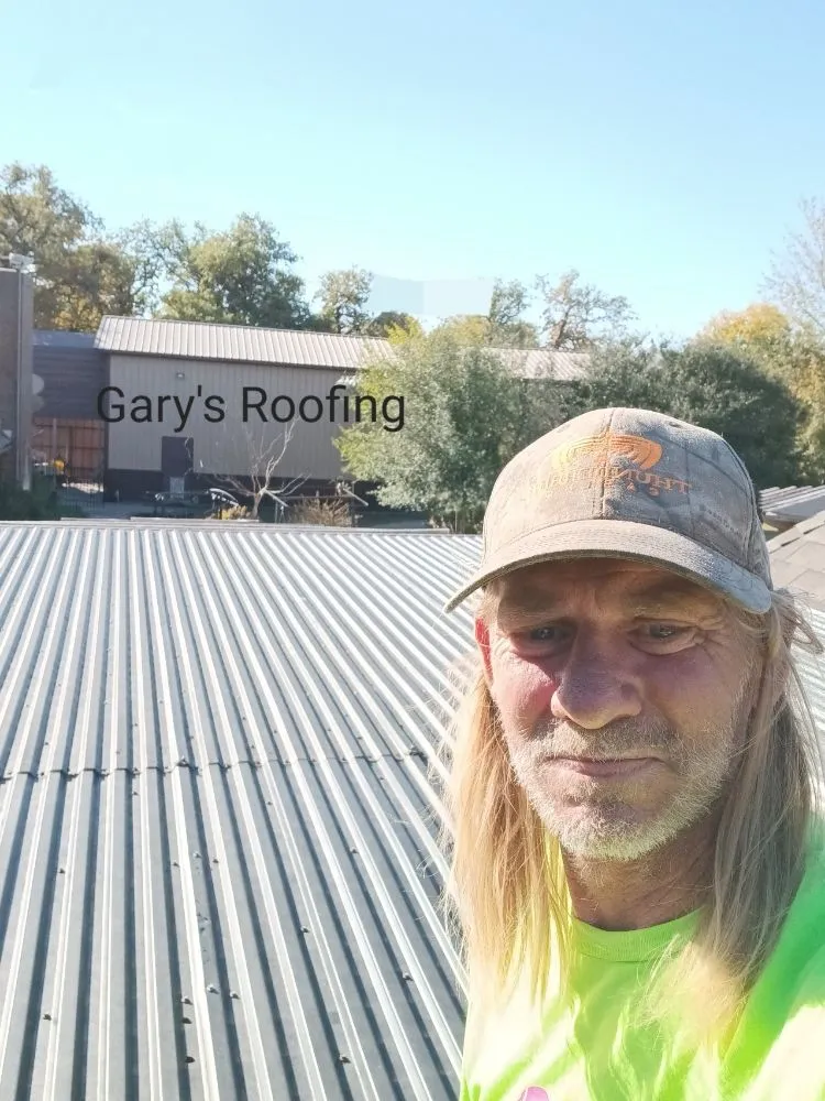 Slide of Gary's Roofing