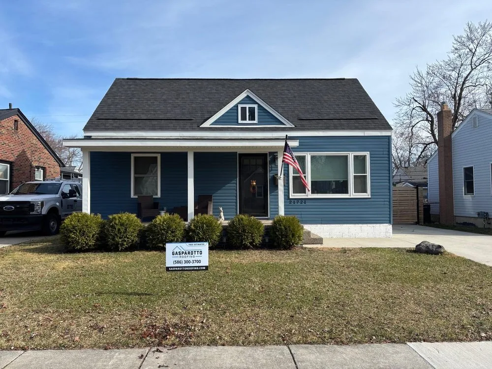 Expert roof installation in St Clair Shores, MI by Gasparotto Roofing