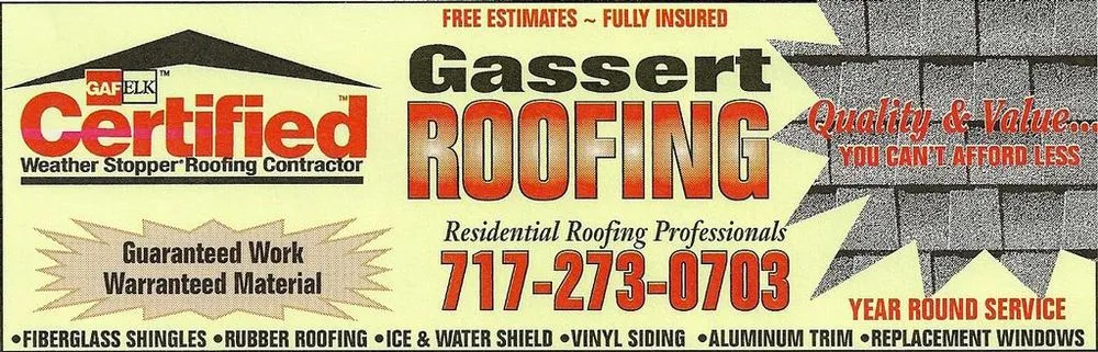 Slide of Gassert Roofing