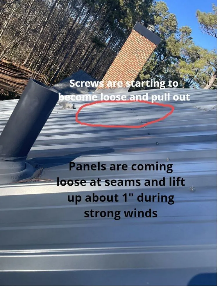 Slide of Gator Metal Roofing