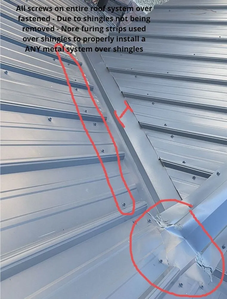 Slide of Gator Metal Roofing