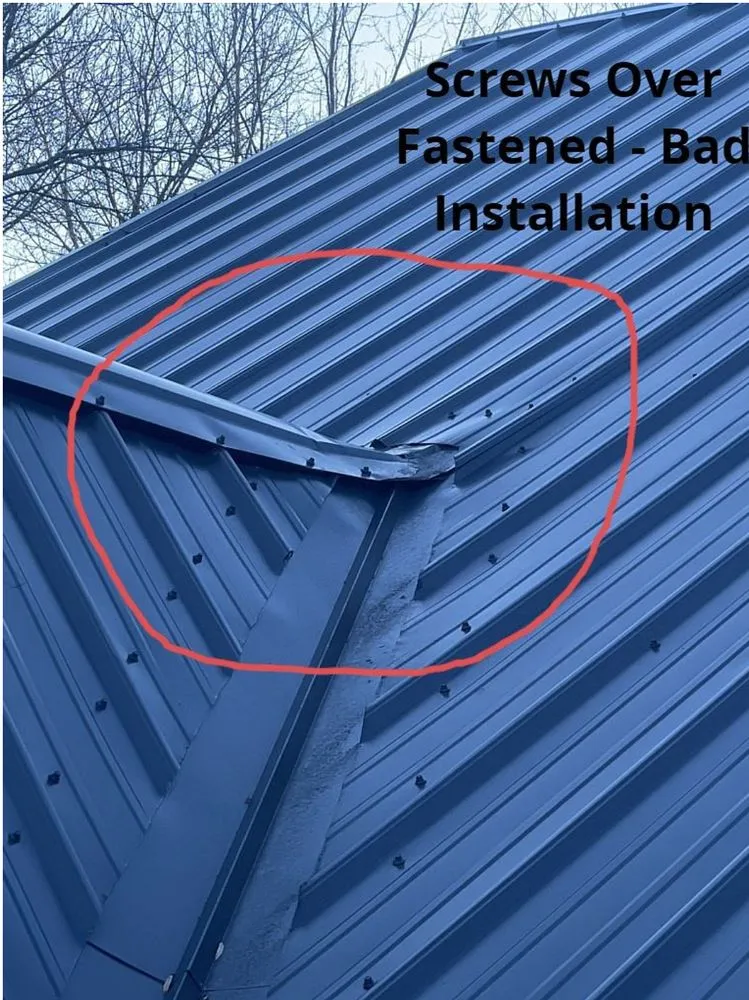 Slide of Gator Metal Roofing