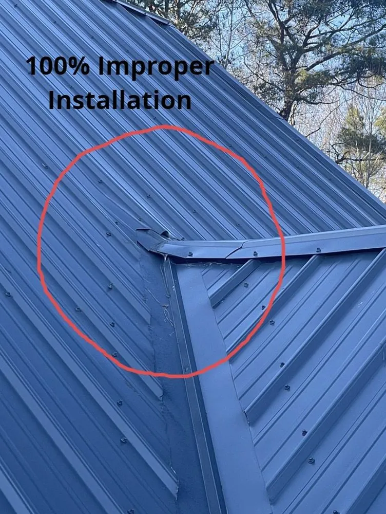 Slide of Gator Metal Roofing