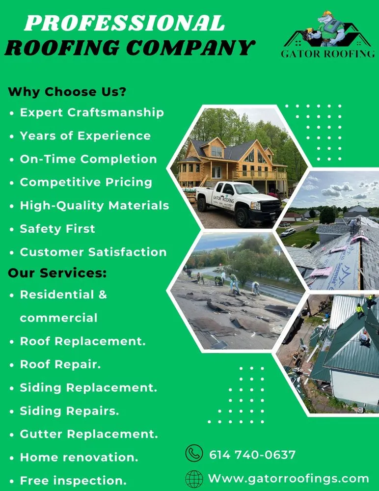 Slide of Gator Roofing