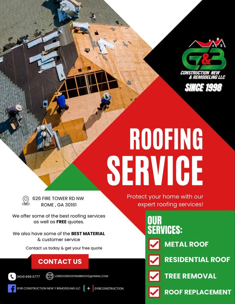 Slide of G&B Construction New & Remodeling